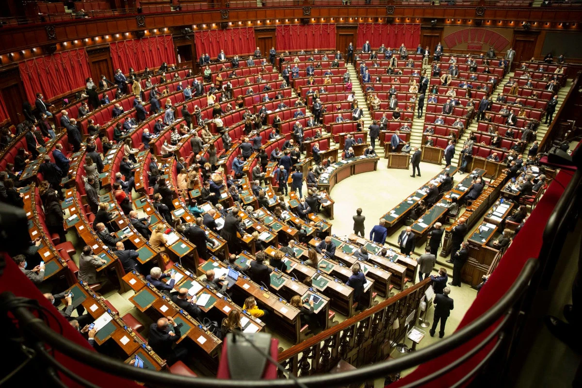 Aula del Parlamento italiano