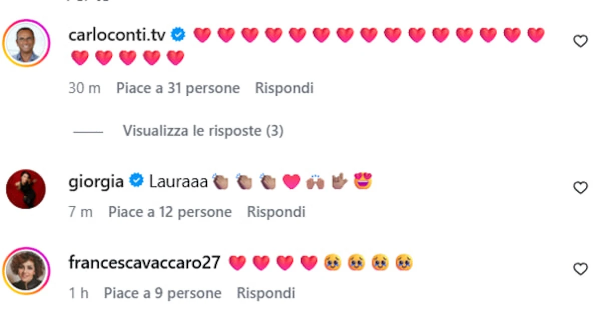 Momento sul palco dell'Ariston a Sanremo 2026