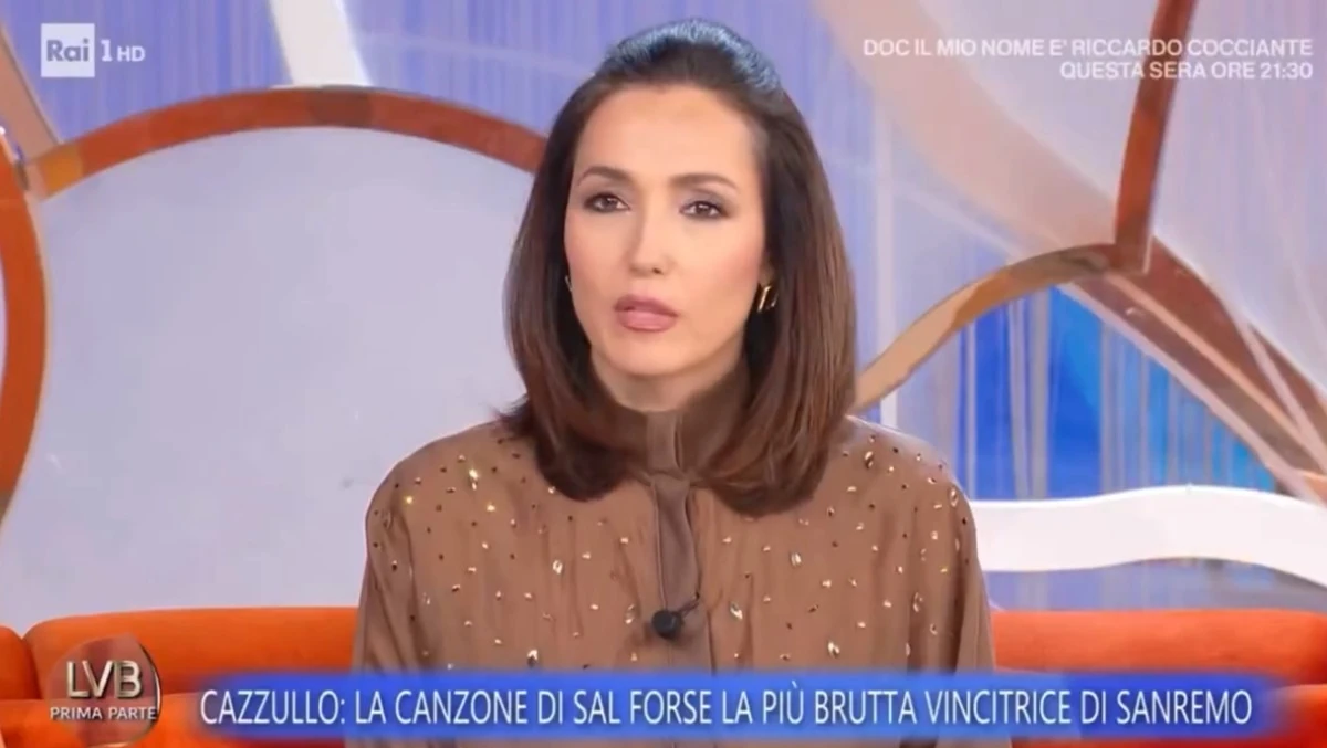 Ospiti in studio a La volta buona durante il confronto su Per sempre sì