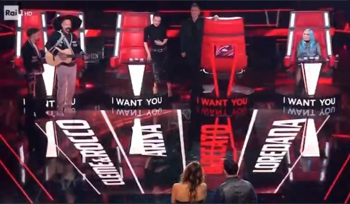 Arisa emozionata durante The Voice Generations