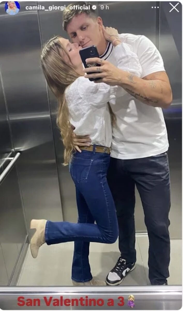 Camila Giorgi: foto legata all'annuncio del matrimonio