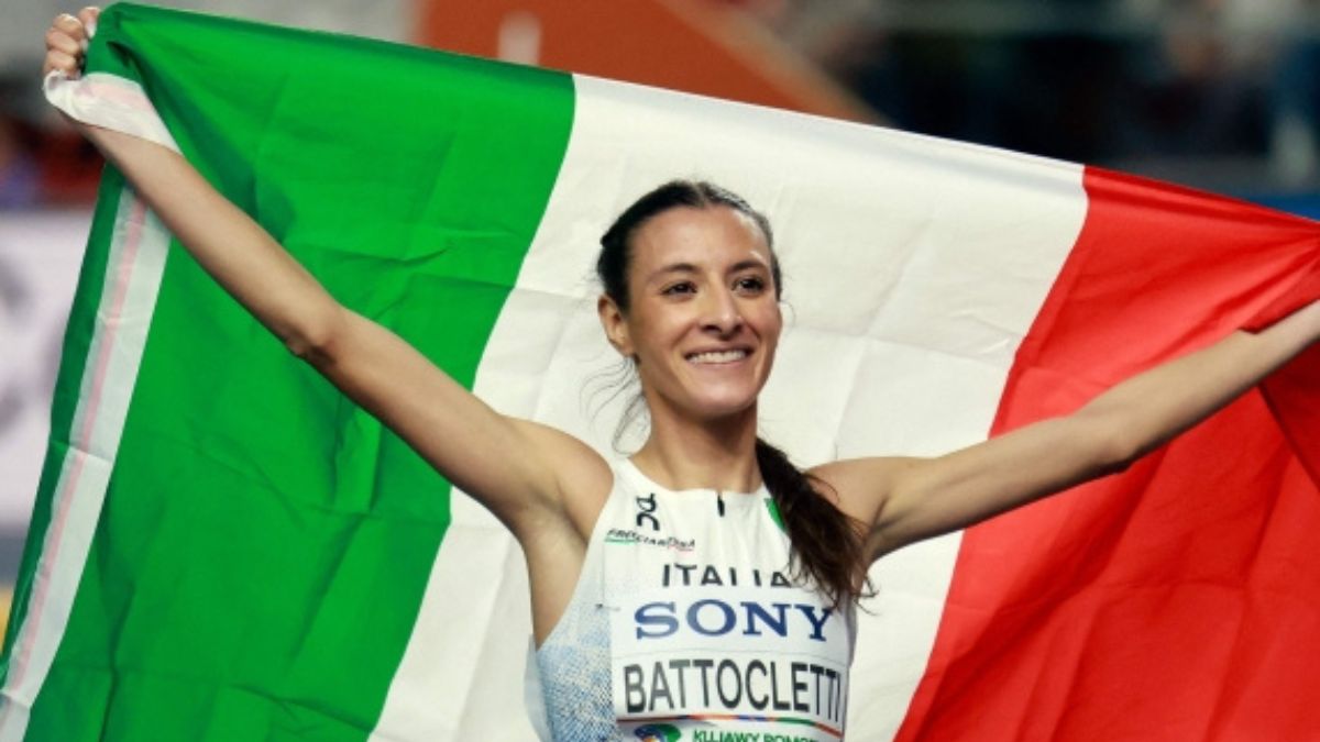 Nadia Battocletti oro nei 3000 indoor: trionfo mondiale a Torun Nadia Battocletti oro nei 3000 indoor: trionfo mondiale a Torun