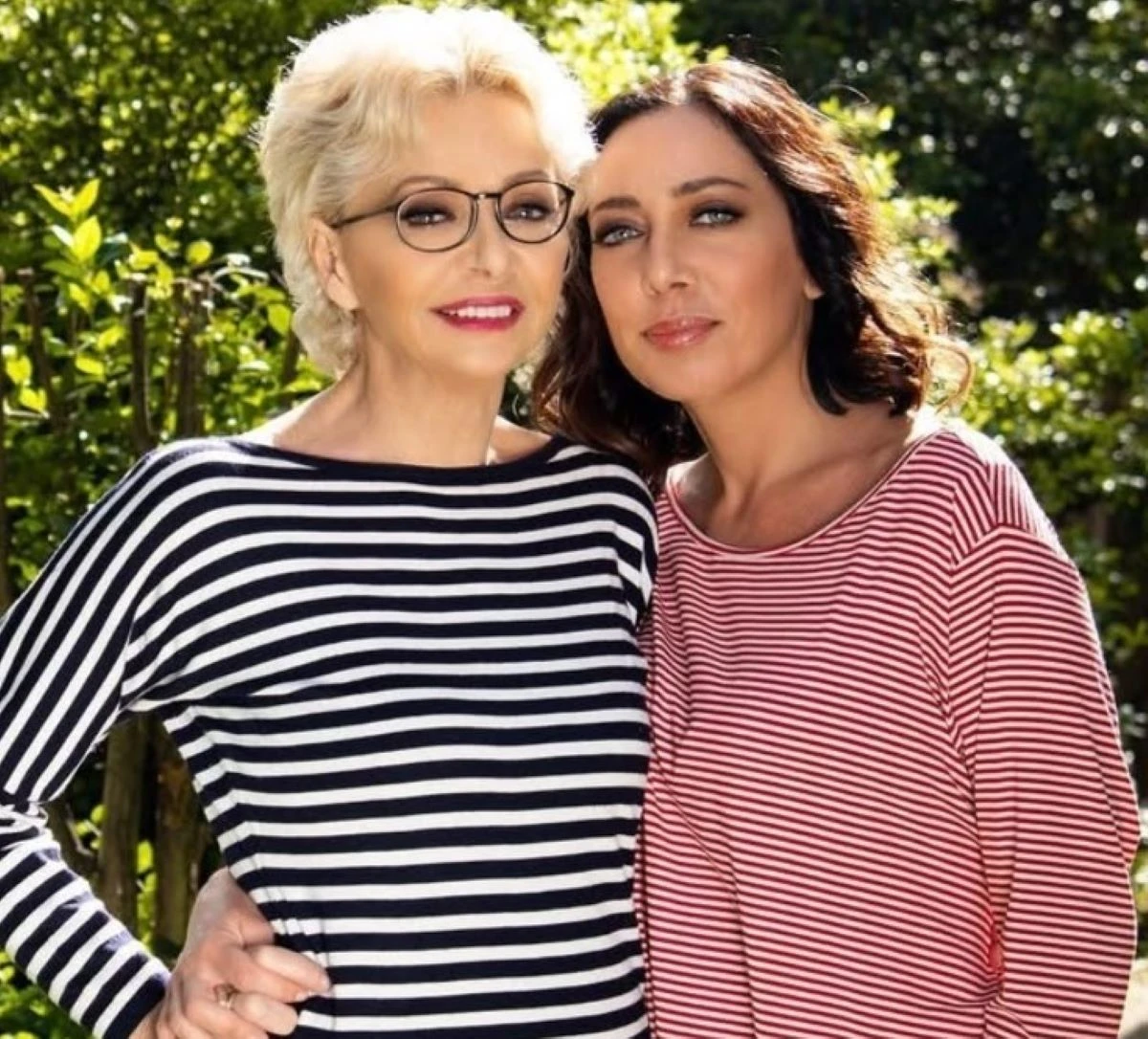Enrica Bonaccorti con la figlia in uno scatto condiviso