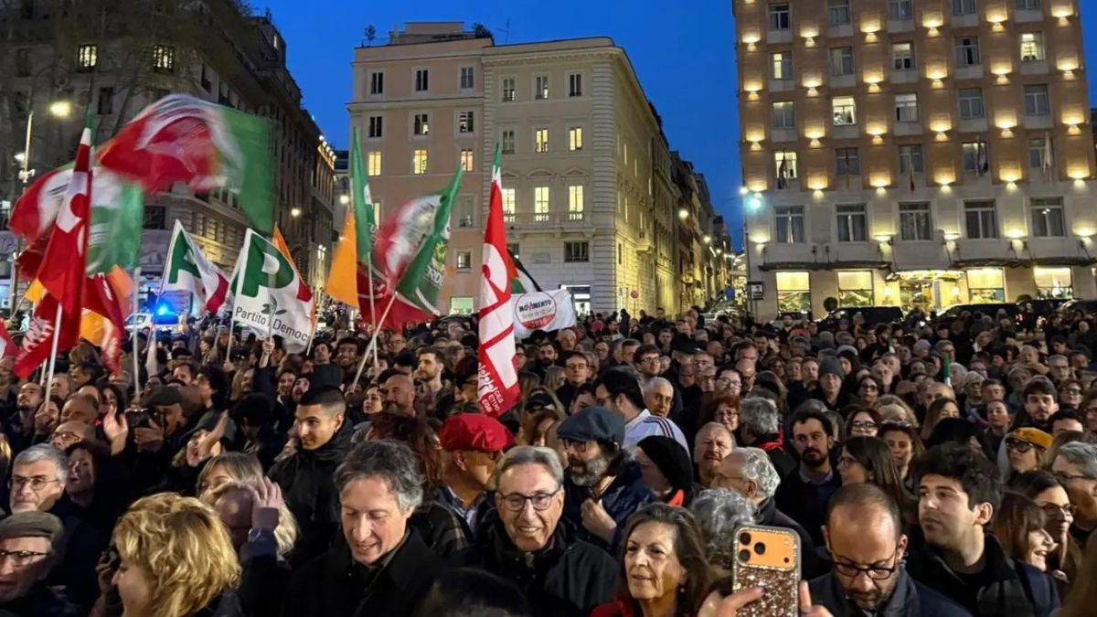 A Roma la festa del NO al referendum, “Meloni a casa”