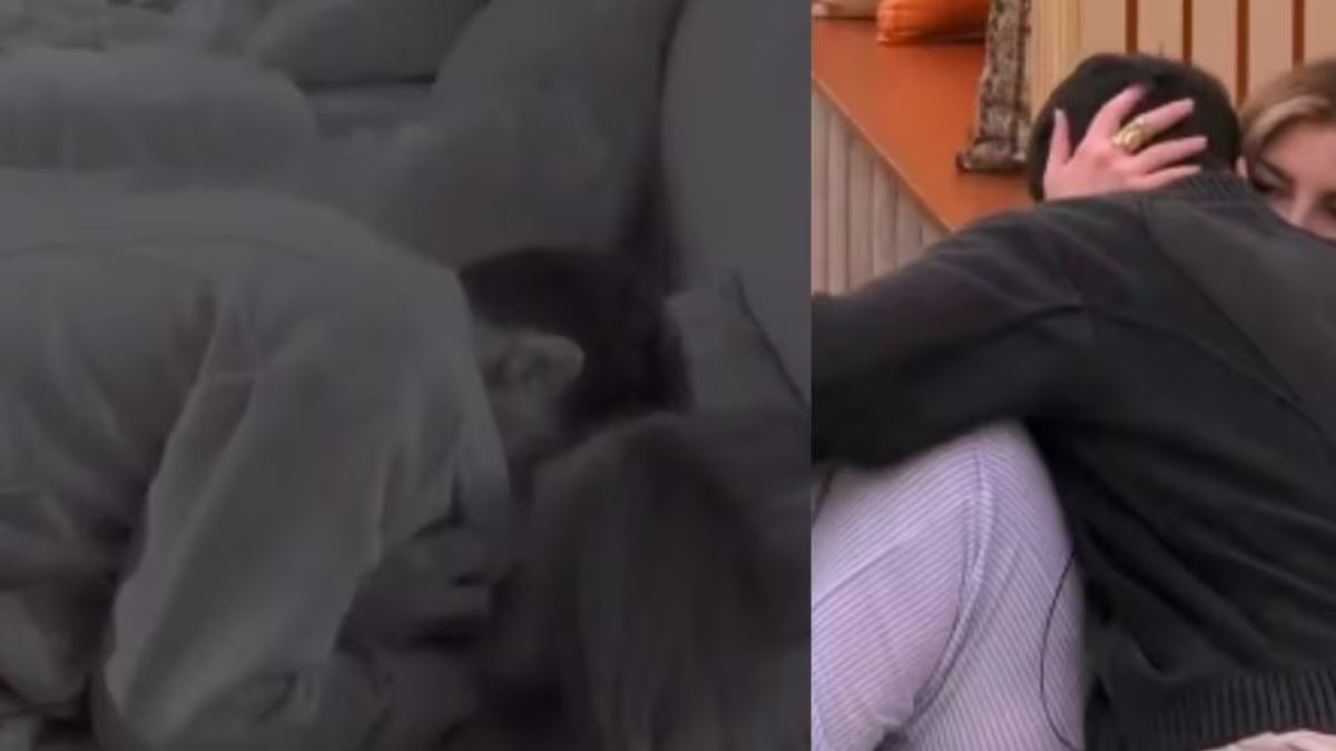 GF Vip, primo bacio nella casa tra Lucia Ilardo e Renato Biancardi