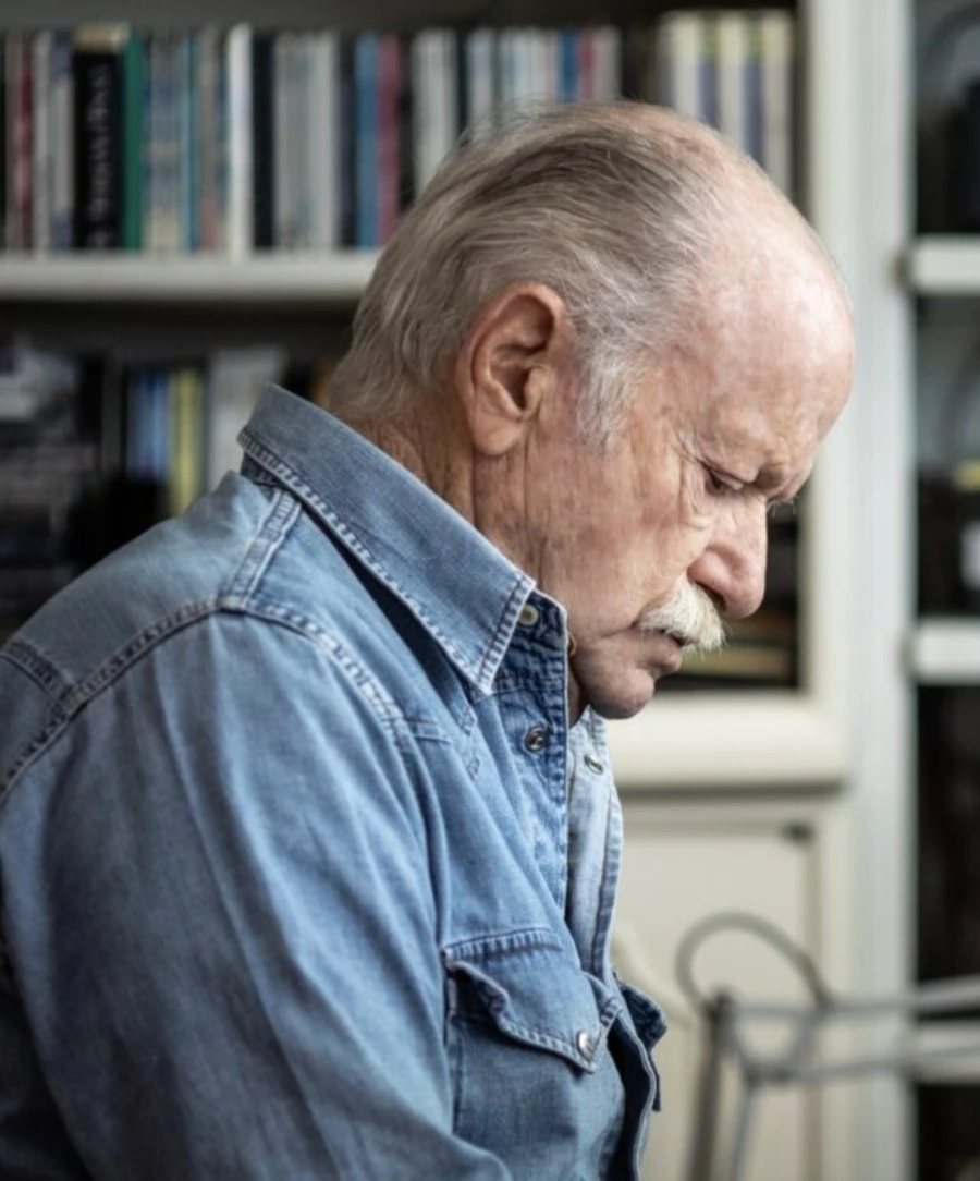 Gino Paoli: immagine che richiama la scuola genovese