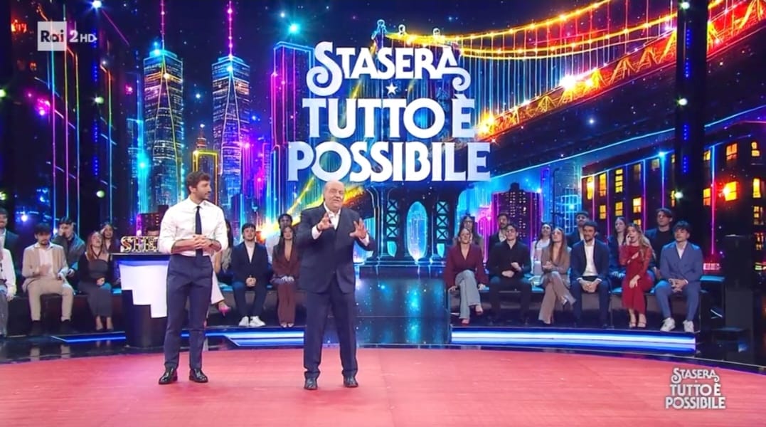 “De Martino incontra Gerry Scotti”: siparietto in studio. Cos’è successo negli studi Rai