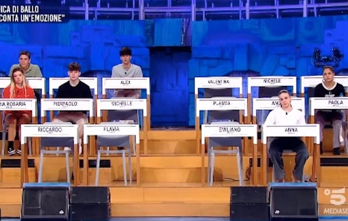 Studio di Amici 25 durante il serale