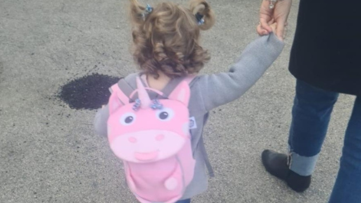 Bambina di due anni a Trieste