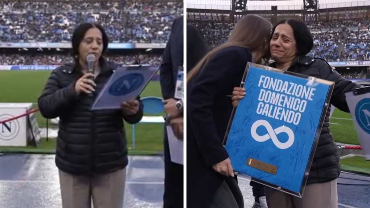 napoli allo stadio l8217abbraccio ai genitori del piccolo domenico caliendo da Thesocialpost.it napoli allo stadio l8217abbraccio ai genitori del piccolo domenico caliendo