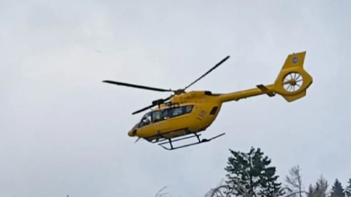 Intervento dei soccorsi ed emergenza sanitaria dopo incidente stradale