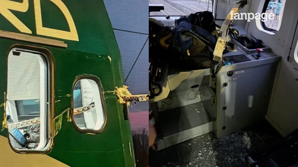 Shock in Italia, oggetto sfonda finestrino del treno: colpito il conducente. Circolazione in tilt