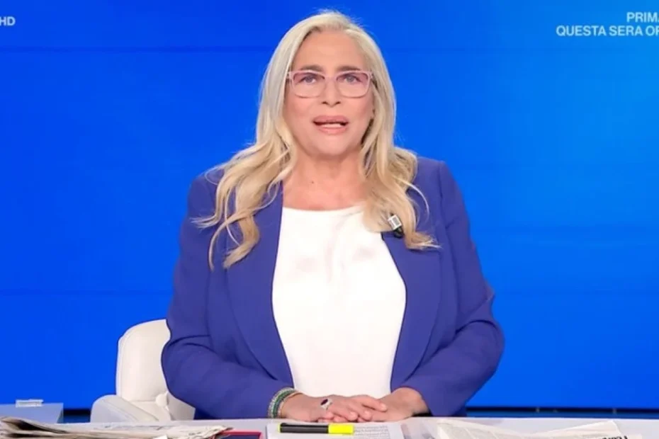 mara venier mamma morta ospite piange