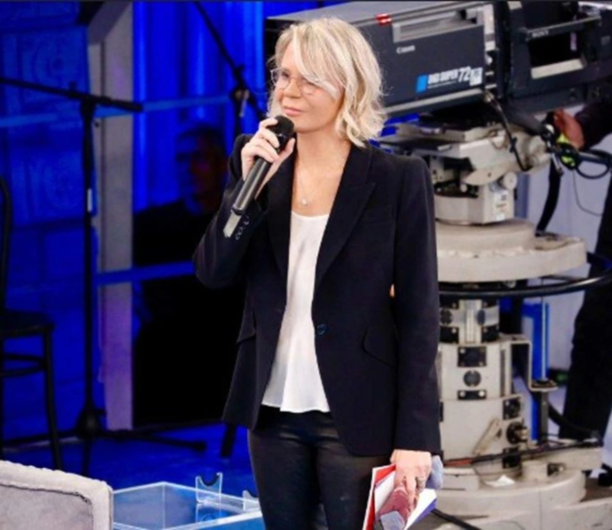 Maria De Filippi durante Amici 25