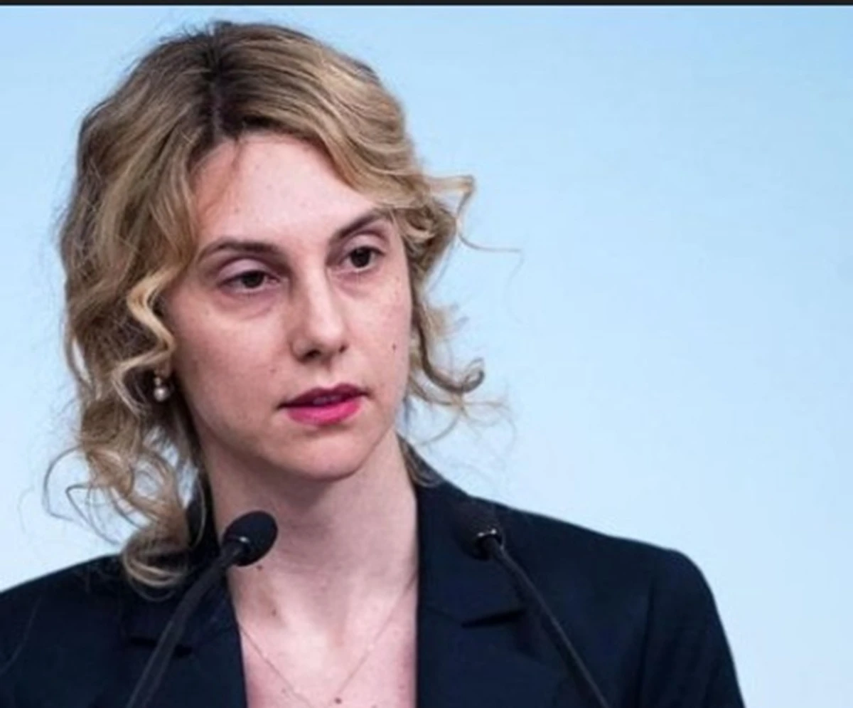 Marianna Madia in una foto diffusa online