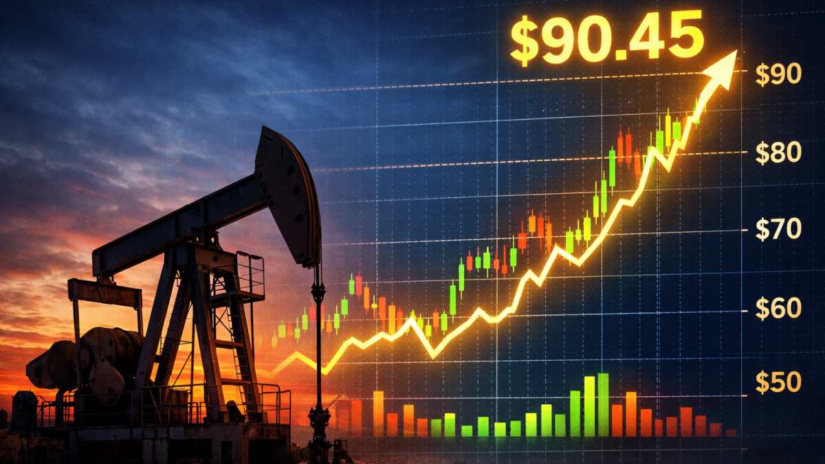 Petrolio in forte rialzo con la crisi Iran: Brent sopra i 91 dollari, +26% in una settimana