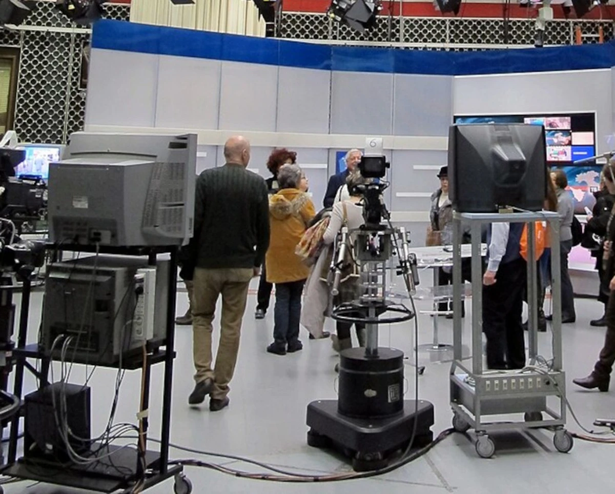 Studio televisivo Rai, immagine di repertorio