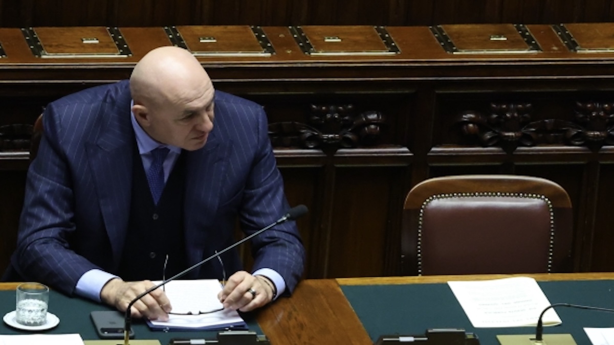 Guido Crosetto interviene sul rischio di blocchi legati alla crisi internazionale