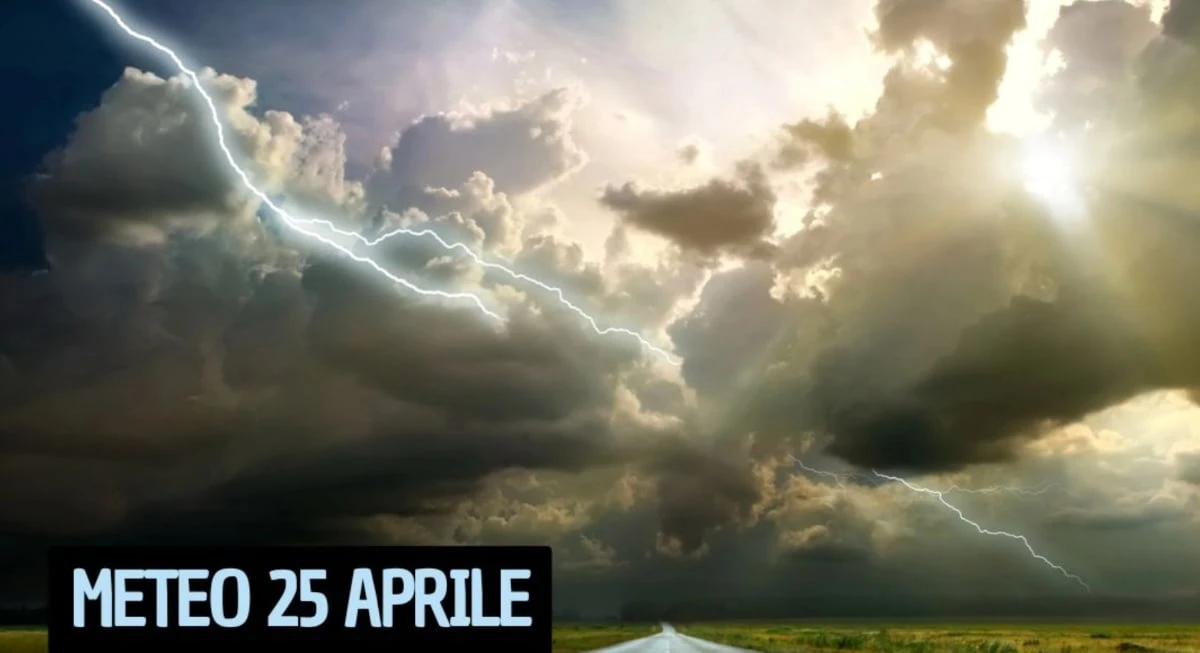 Previsioni meteo Italia verso il 25 aprile secondo Giuliacci