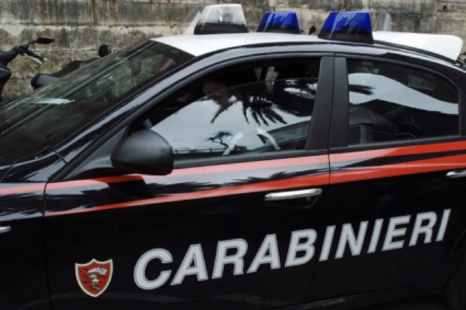 Carabinieri sul luogo di un intervento