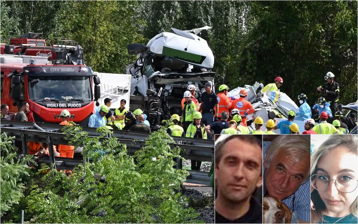 Incidente sull’A1: ambulanza travolta da un Tir in coda