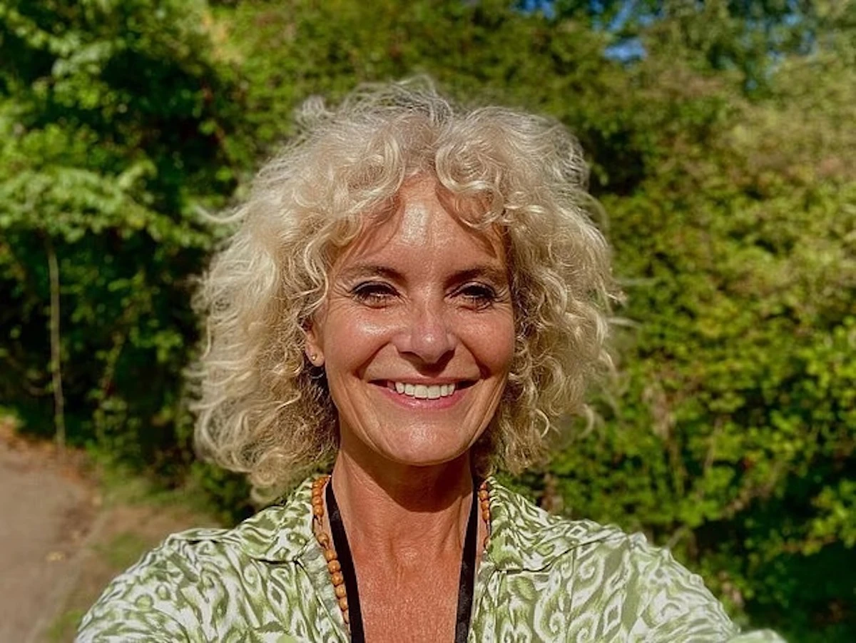 Tracy Shaw durante un momento del suo racconto pubblico