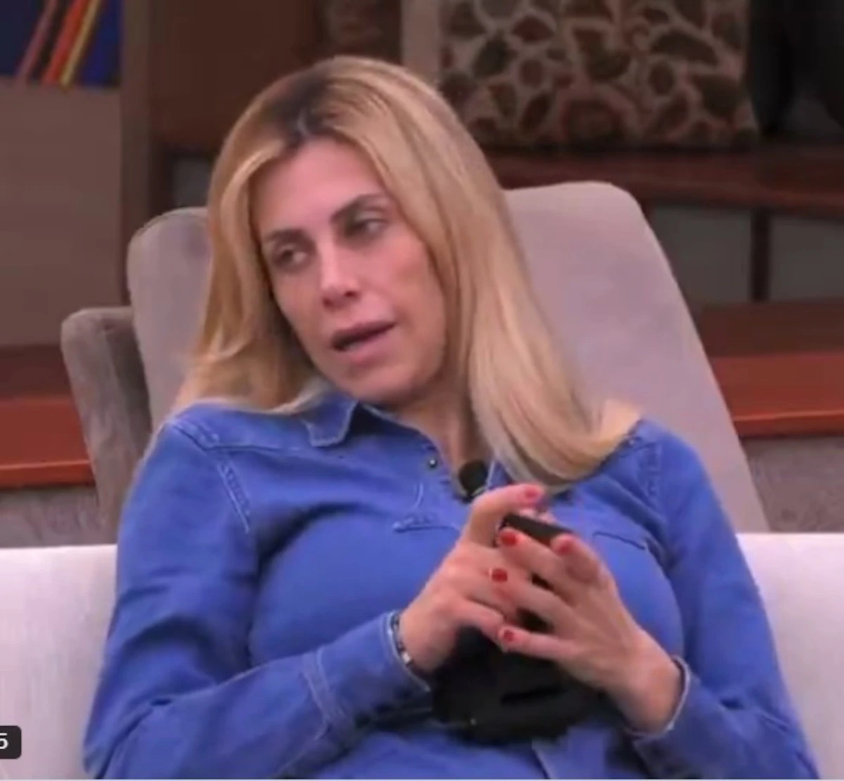 Paola Caruso nella Casa del Grande Fratello Vip