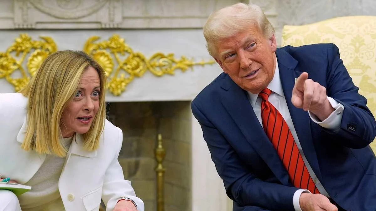 Donald Trump e Giorgia Meloni: tensione nei rapporti tra Stati Uniti e Italia