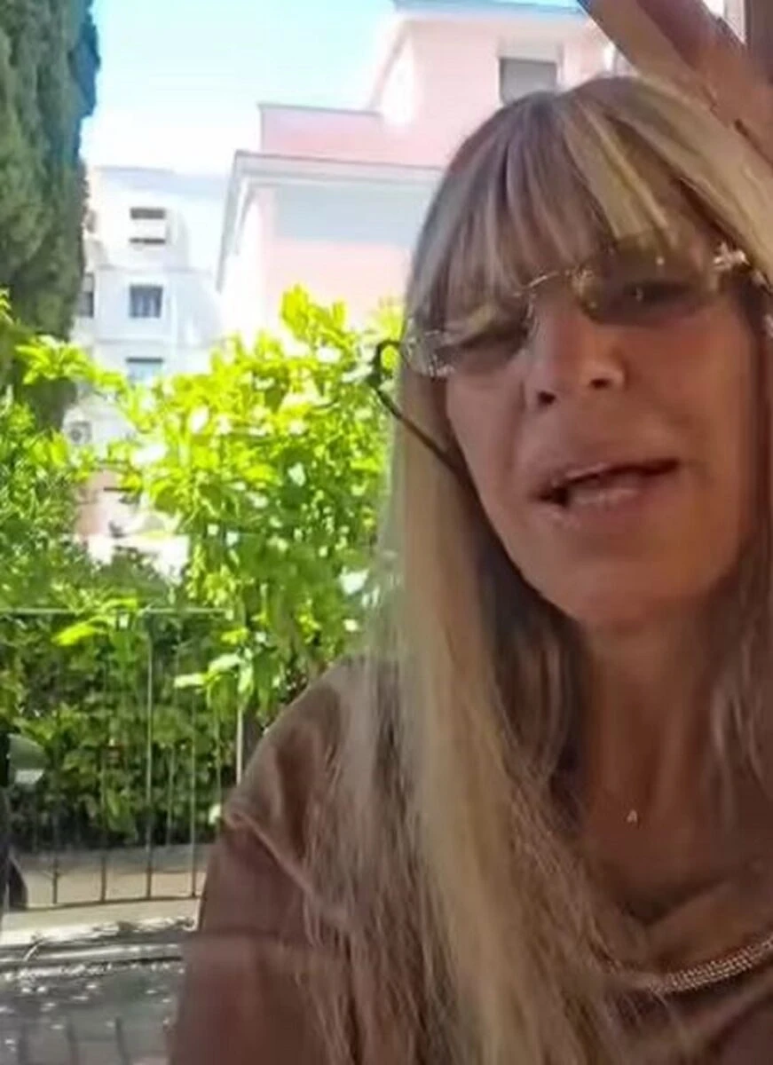 Alessandra Mussolini insieme alla madre Maria Scicolone