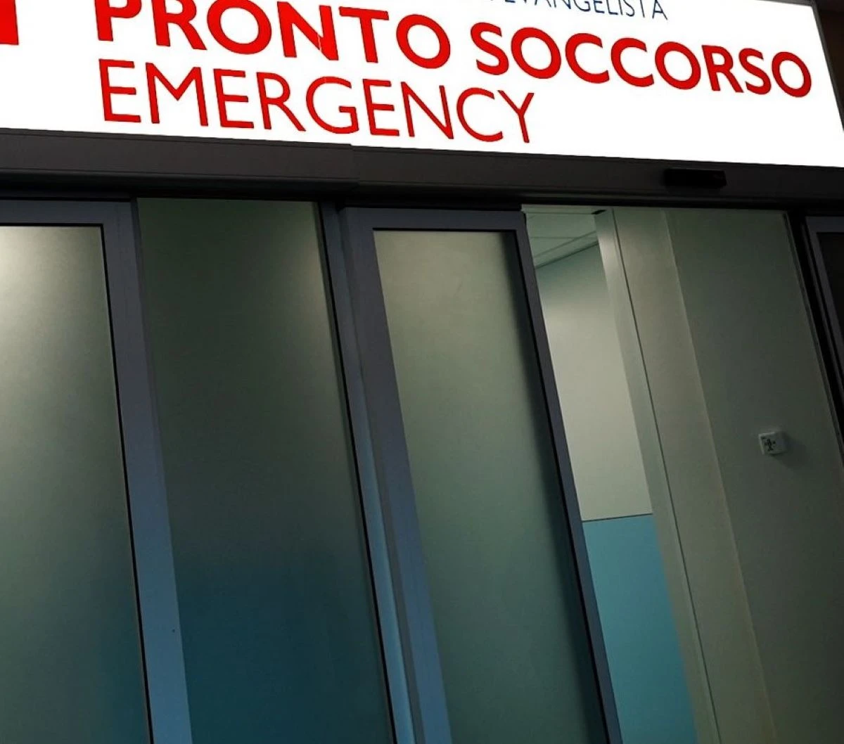 Ospedale, immagine simbolica di un ricovero urgente