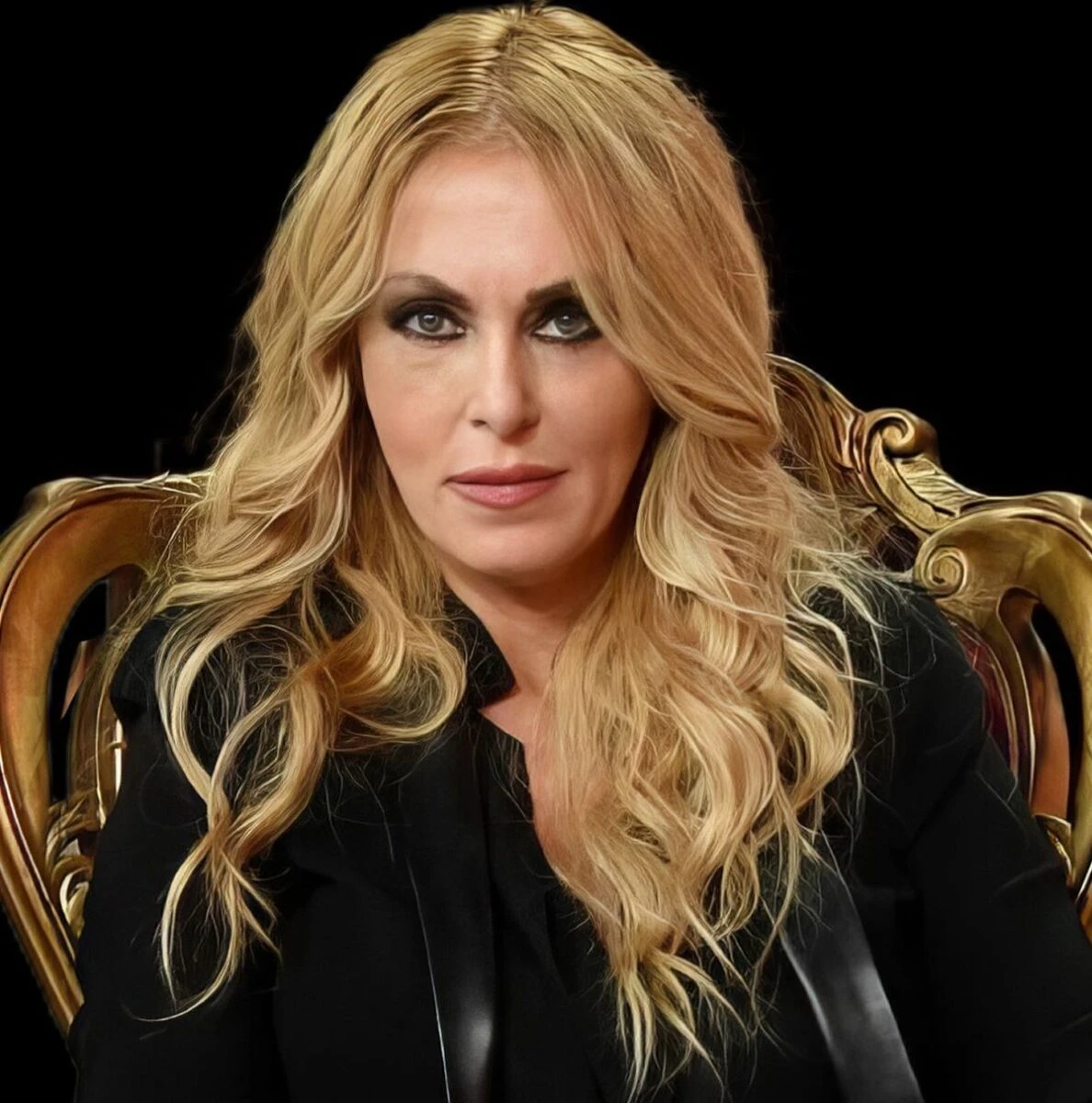 Roberta Bruzzone in studio durante il confronto sul caso Garlasco