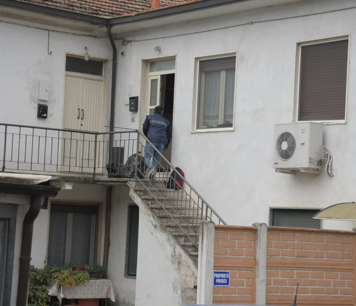 La casa di Andrea Sempio a Vigevano
