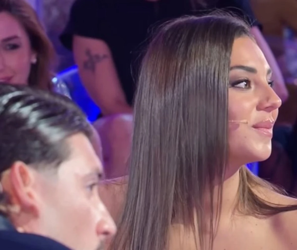 Elisa e Ciro nello studio di Uomini e Donne