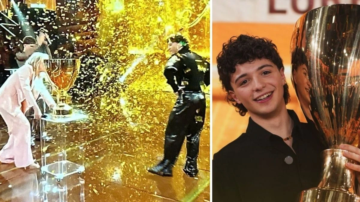 Finale di Amici 25: i finalisti sul palco durante l'ultima puntata