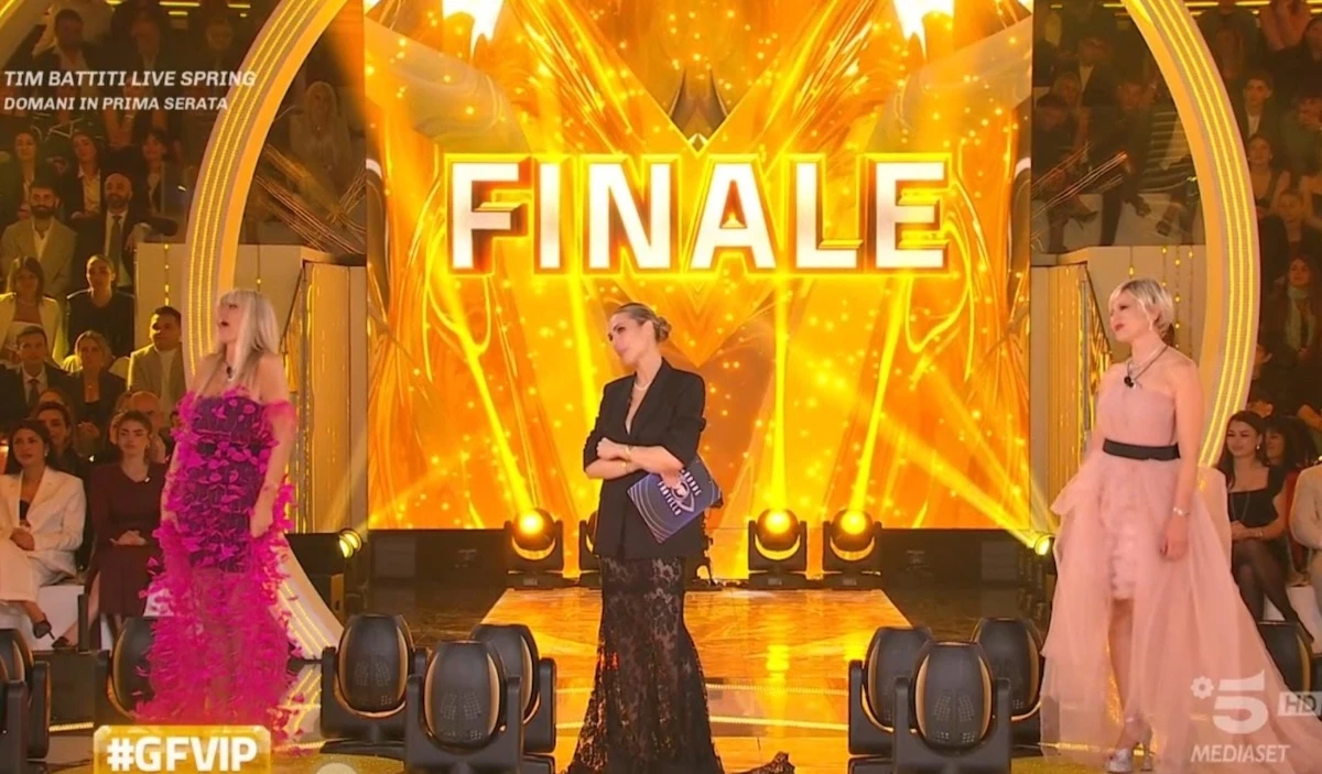 Finale Grande Fratello Vip 2026: Alessandra Mussolini festeggia la vittoria in studio