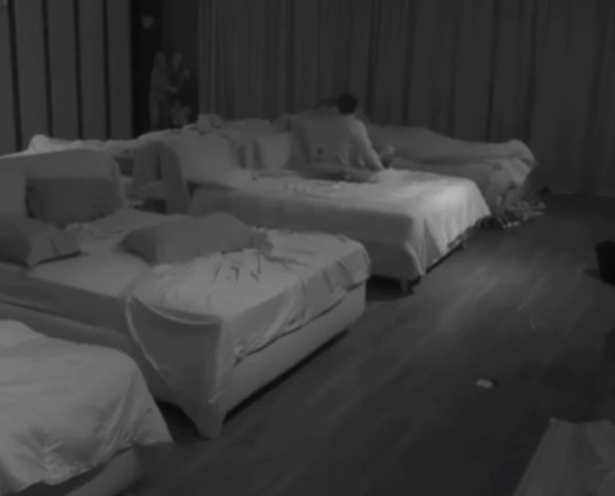 Grande fratello vip, immagini della notte che fanno discutere