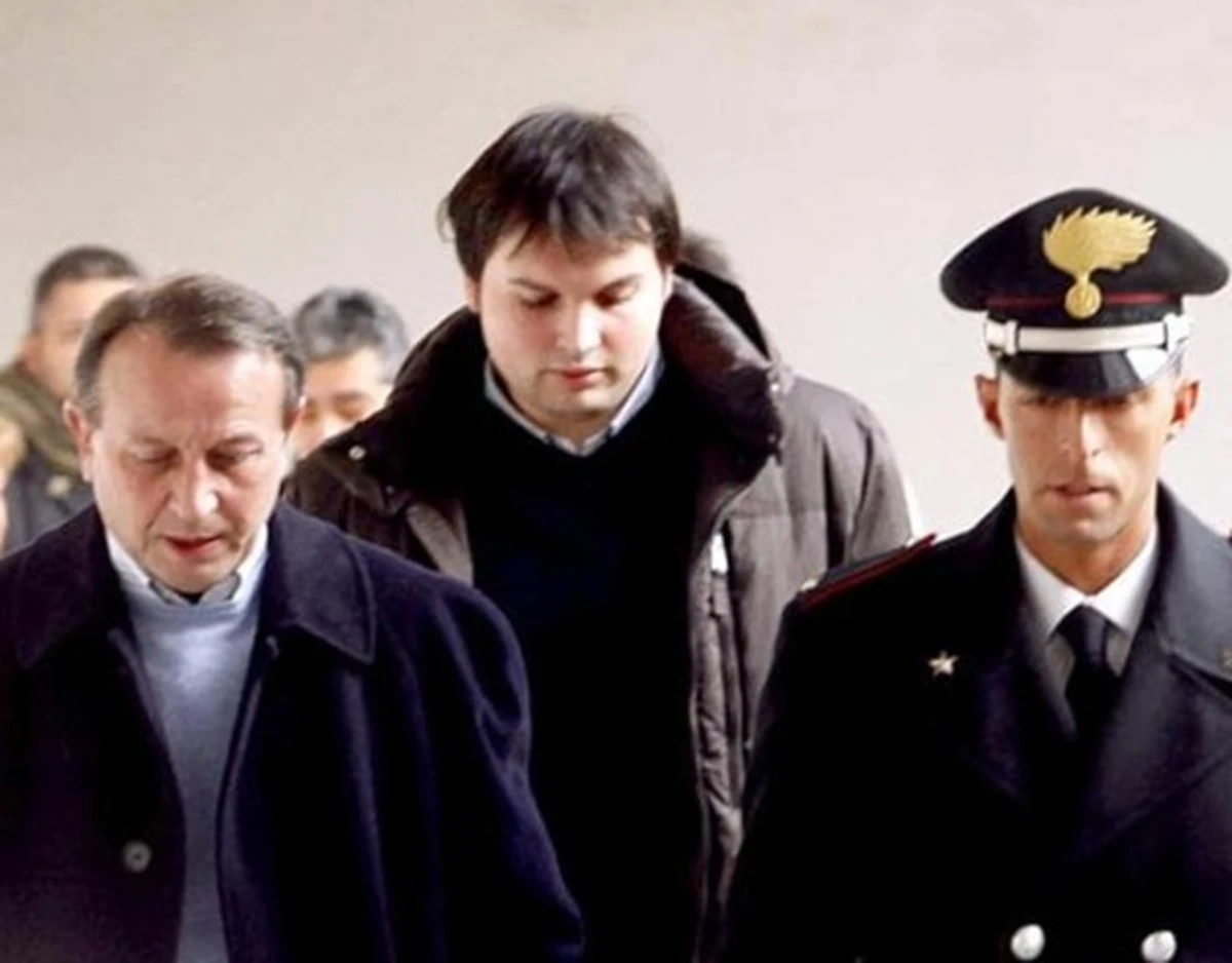 Marco Poggi nel servizio di Mattino Cinque dedicato al caso Garlasco