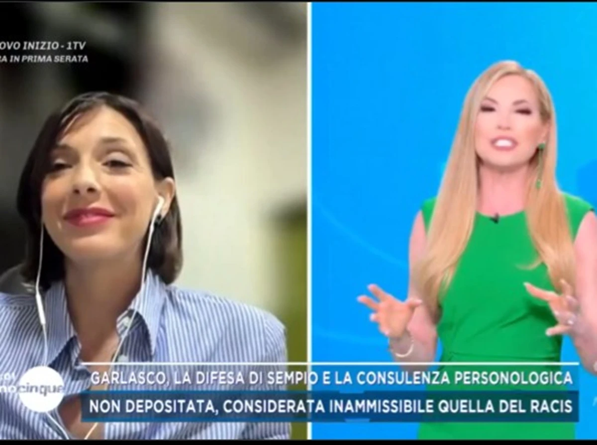 Servizio di Mattino Cinque sul caso Garlasco e sulle consulenze