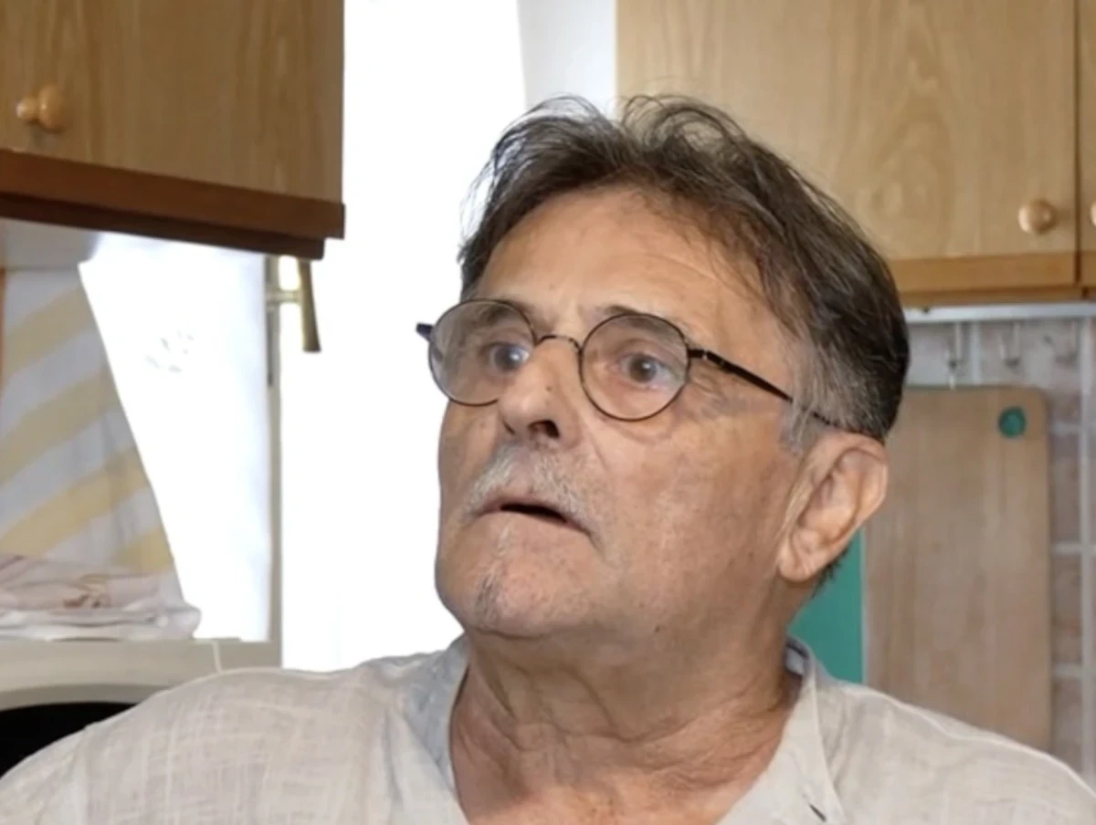 Giuseppe Sempio, padre di Andrea Sempio, in una foto diffusa online
