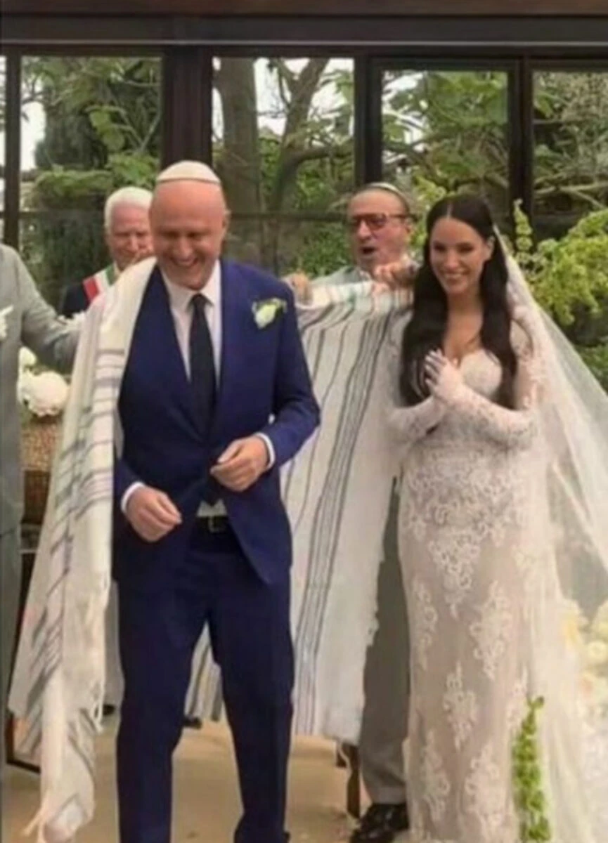 Grace Raccah, la sposa di Rudy Zerbi, in uno scatto diffuso online
