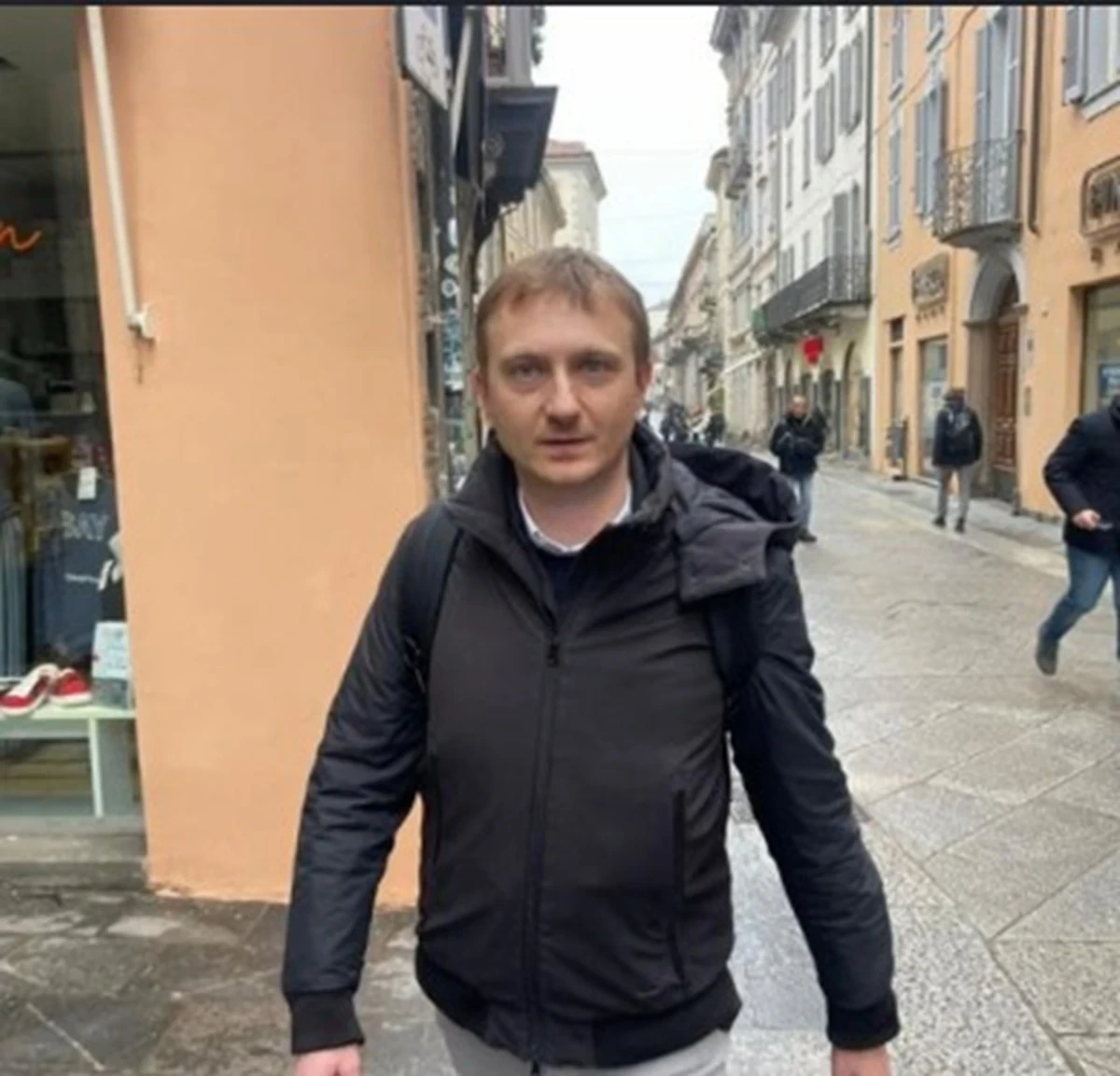 Alberto Stasi in un'immagine legata al caso del delitto di Garlasco