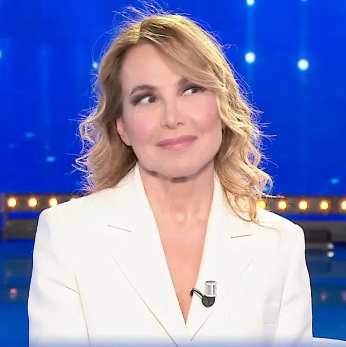 Barbara D’Urso in primo piano