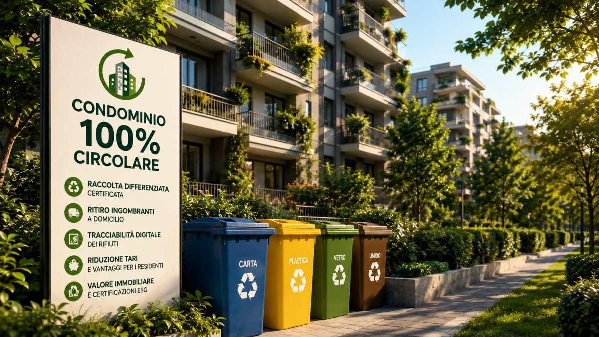 Milano lancia il condominio del futuro: meno rifiuti, meno TARI e più valore per gli immobili