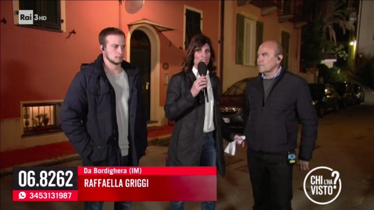 Post social di Chi l’ha visto? con messaggio di cordoglio