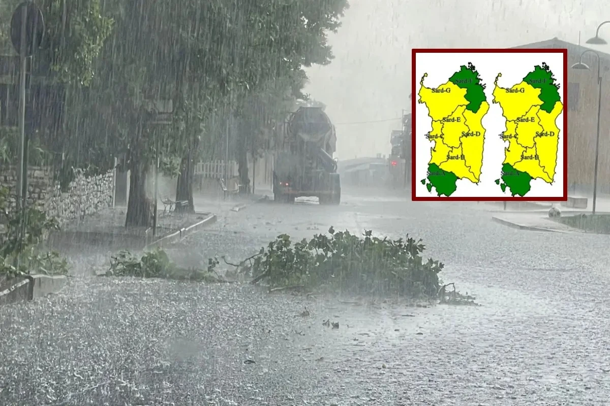Allerta meteo e temporali: pioggia intensa e interventi dei soccorsi