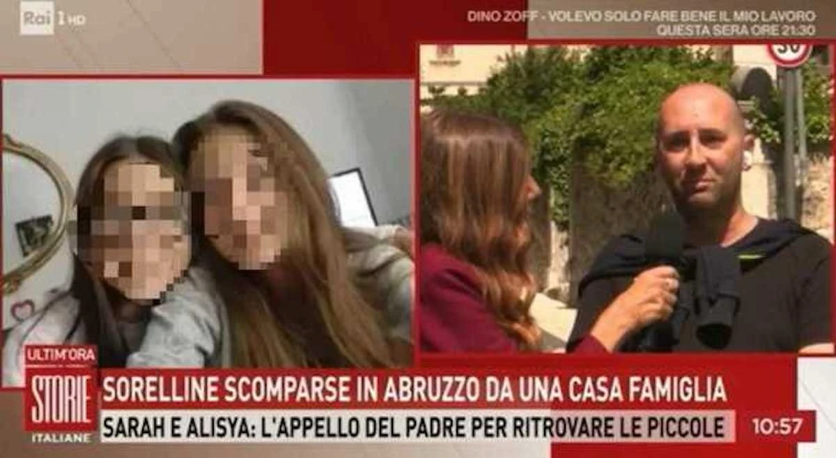 Sorelline scomparse: le immagini delle due ragazze al centro delle ricerche