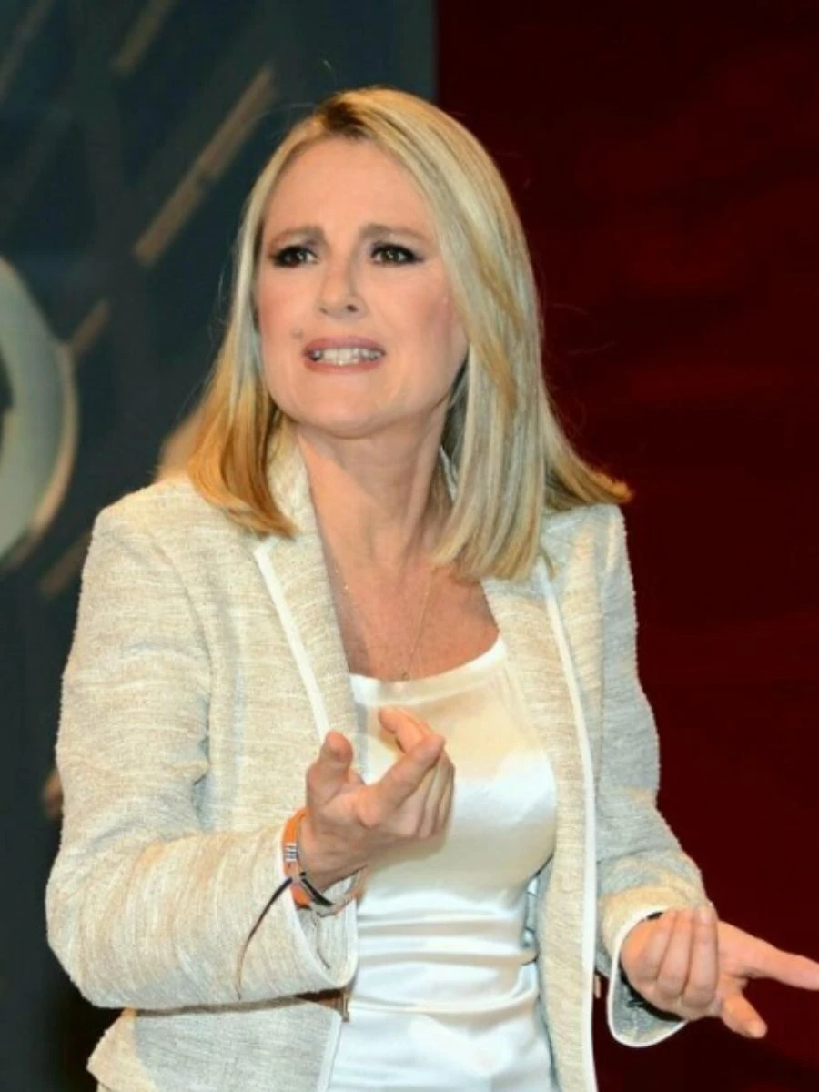 Federica Sciarelli durante una puntata di Chi l’Ha Visto?
