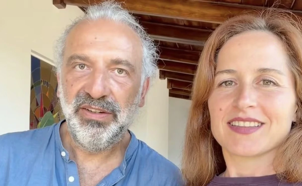 Stefano Bollani e Valentina Cenni in una foto della trasmissione Via dei Matti n.0