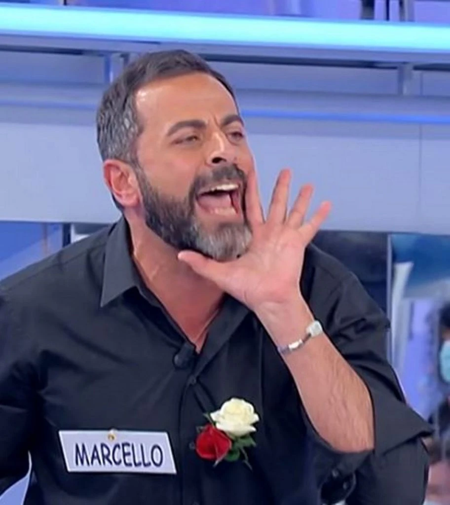 Marcello Messina a Uomini e donne in una foto d'archivio