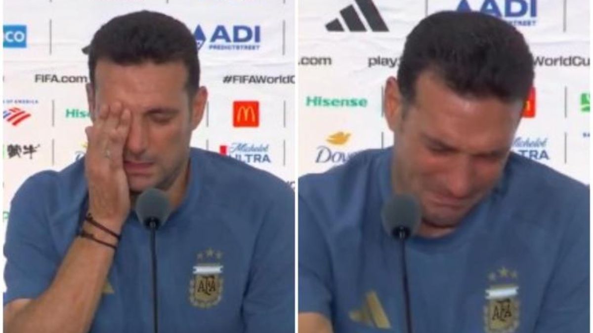 “Scusate, non ce la faccio”. Mondiali, il pianto disperato dopo la finale: crolla e se ne va (VIDEO)